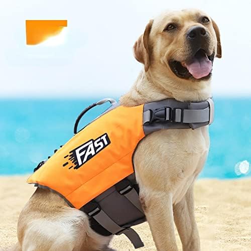 Рефлексивно печатење домашно милениче кучешко јакна куче куче пливање кучиња за пливање за пливање кучиња за капење елек S xiaguang портокалова