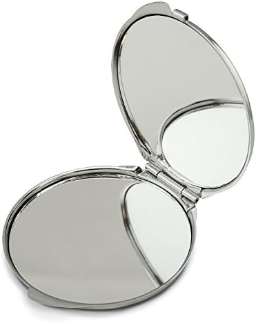 ГРАФИКА &засилувач; Повеќе Зелени Фенер Логото Компактен Патување Чанта Чанта Шминка Огледало