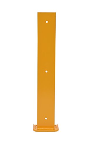 Вестил G6-36 Структурна челична штитник за челик, 4 дупки за монтирање, 36-1/4 Висина, основни мерки 8-1/16 x 6 , Безбедносна жолта боја