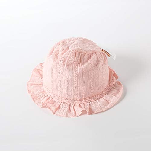 Вивобинија Девојче девојче Прекрасно флуит плетени капи за бебиња за бебиња новородени бебешки капи 0-8yy