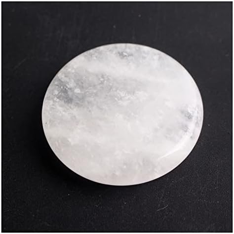 Binnanfang AC216 1pc природен 4см лазурит тркалезно кристално парче парче 7Chakra камења роза кварц плоча полирана кварц камења