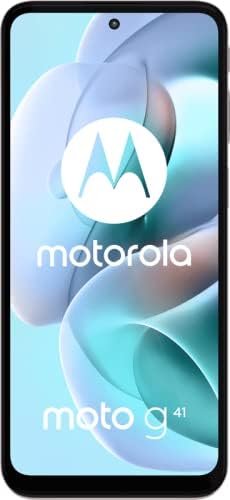 Motorola Moto G41 единечен SIM 128 GB ROM + 6 GB RAM Factory Отклучен 4G/LTE паметен телефон - Меѓународна верзија