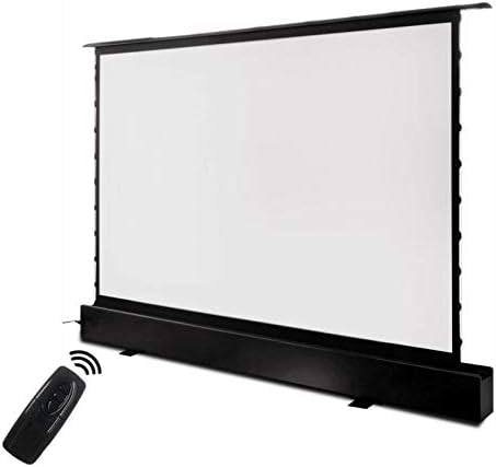 N/A 4K 16: 9 Електричен моторизиран под -проектор Проект Проекција екран на црн кристал ALR екран за проектор за долго фрлање