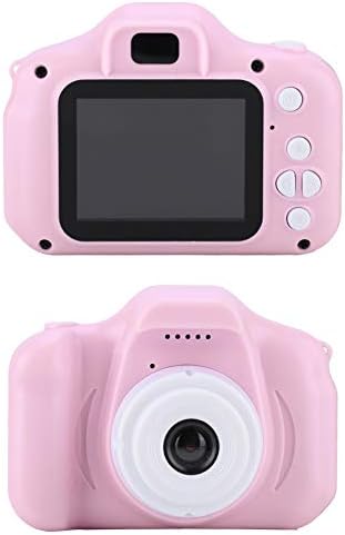 Liuldashun Деца Целосна HD Камера, X2 Мини Пренослив 2.0 Инчен IPS Екран Во Боја Детска Дигитална Камера HD 1080p Камера Со Дигитален