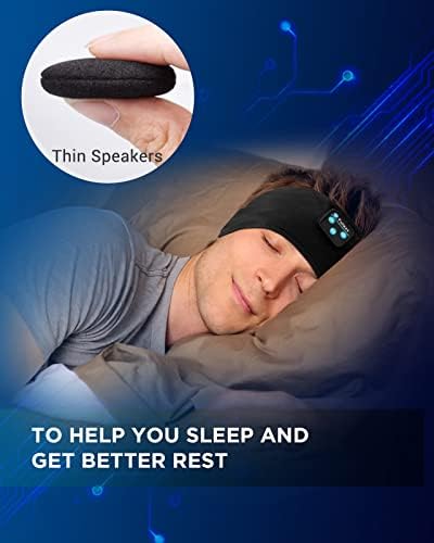 Слушалки за Спиење перитонг Bluetooth Лента За Глава Безжични Спортски Слушалки Лента За Глава, Долги Лесни Слушалки За Играње Hi - Fi