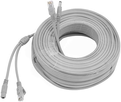 30M/98FT Ethernet Cable CAT5E RJ45 Мрежа LAN Extension Power Coder за CCTV IP Security Camera By Uptell