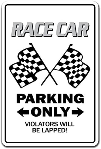 Тркачки автомобил алуминиумски знак трки за влечење лента за влечење автоматска автоматска патека за возачи на NASCAR | Внатрешен/отворен | 24