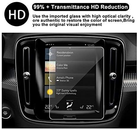 2019 Volvo XC40 Sensus Систем За Навигација 8.7-Инчен Заштитник На Екранот На Допир, R RUIYA HD Јасен Калено Стакло Заштитен