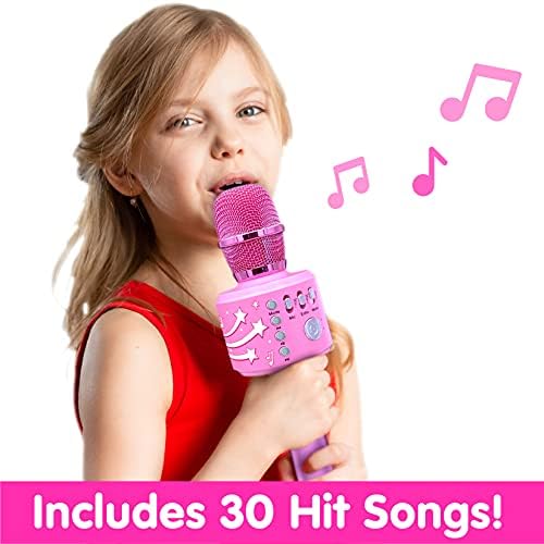 Move2Play Bluetooth Караоке Микрофон со 30 Познати Песни, Пакет