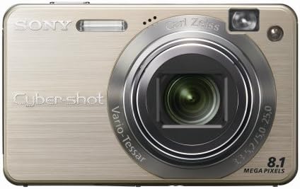 Sony CyberShot DSCW150/G 8.1MP дигитална камера со 5x оптички зум со супер стабилен шут