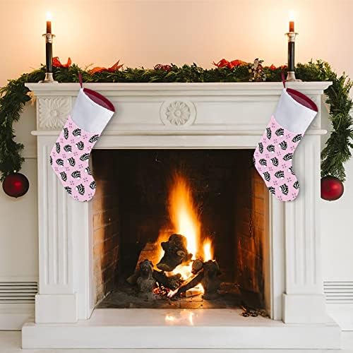 Шарена зебра, starsвезди Божиќно порибување Божиќни чорапи торбичка куќа семејство Божиќ