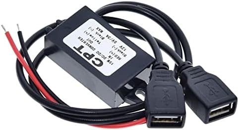 Micro USB 12V до 5V 3A 15W DC-DC Модул за конвертор на моќност на автомобили, чекор надолу на адаптер за излез на електрична енергија