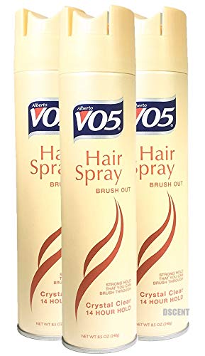 VO5 четкајте ја кристално чистата 14 -часовна спреј за коса аеросол тешко да се одржи 8,5oz