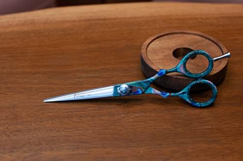 Ножици За сечење коса Ножици 6.5 Фризерски Редовни Ножици Јапонски Нерѓосувачки Челик Со Одвојливи Влошки За Прсти