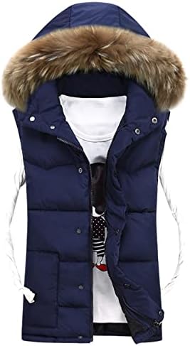 ADSSDQ роденденска качулка јакна за мафијаки за ракави, без ракави, трендовски пад, топло со капаче од падинг, зип на удобност