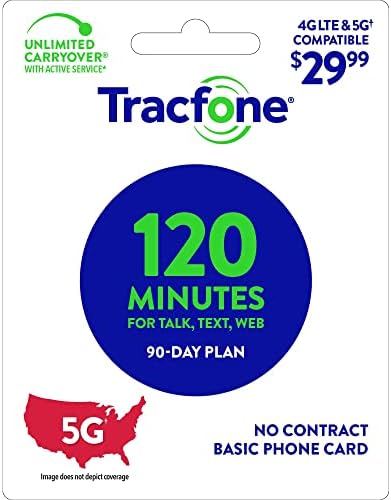 Тракфон 90 Дневни Припејд Безжични Телефонски Планови-Плаќајте Додека Одите