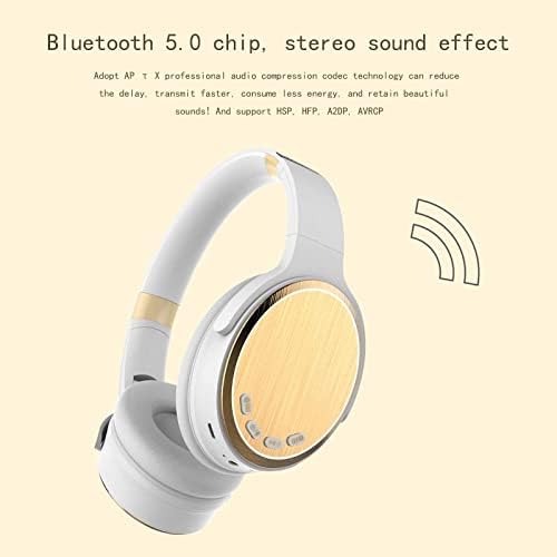 Слушалки преку Уво Слушалки Bluetooth Стерео Слушалки Стерео Преклопливи Bluetooth Слушалки За Игра Спорт