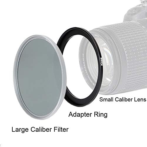 Засилен прстен од 67мм-72мм [леќи од 67мм до филтер за 72мм], леќи за адаптер за филтрирање на леќи FANZR, леќи за прстен, премиум