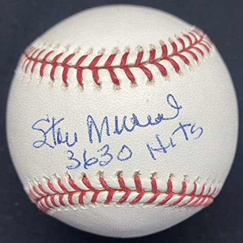 Стен Музиал 3630 хитови потпишан бејзбол ЈСА - автограмирани бејзбол