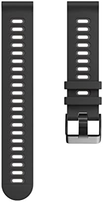 Eeomoik 20 22mm Watchband for Garmin Venu 2 Sport Spickband Forerunner 645 245 55 158 VivoActive 3 4 Silicone нараквица лента Venu 2 Plus Watchband