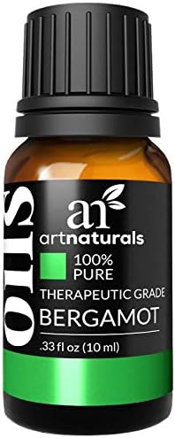 ArtNaturals чисто есенцијално масло од Бергамот - - Неизличен терапевтски степен на цитрус -миризба - возвишена велнес и освежување