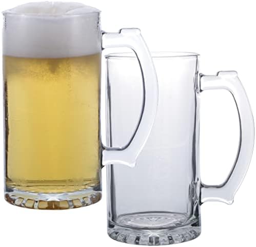 Џиновски чаши за пиво две супер чаши Штајн дебели чаши