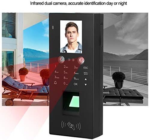 Интегрирана машина за препознавање на лице со двојна камера за отпечатоци за отпечатоци за пристап за пристап на картичка за отпечатоци
