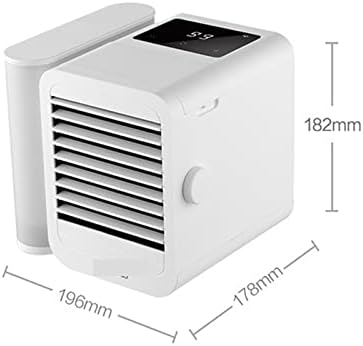 Amayyamnkt Air Laterioners Mini Air Later Leach Личен преносен вентилатор за ладилник за воздух