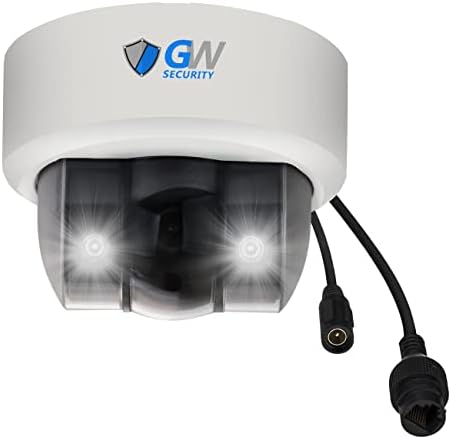 GW Security 4K 8MP на отворено/затворено во центарот на вниманието во центарот на вниманието на ноќното визија POE IP микрофон 2,8 mm широк агол на леќи купола безбедносна камер