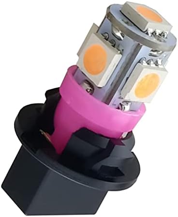 Glofe T10 194 168 Dash Instrument Pink/Purple LED светилки Светла панел Мерач Кластерска табла LED сијалици 10 парчиња/сет