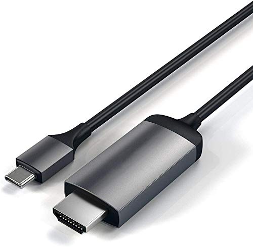Е-Универзал УСБ Ц ДО HDMI Кабел 4K, uni USB Тип Ц ДО HDMI Кабел За Домашна Канцеларија, Компатибилен СО ТВ, Проектор, Монитор, Лаптоп