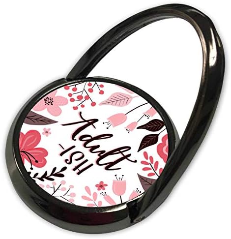 3Drose Janna Salak дизајнира цветни фрази - возрасни -ish - прилично розово цветни - телефонски прстен