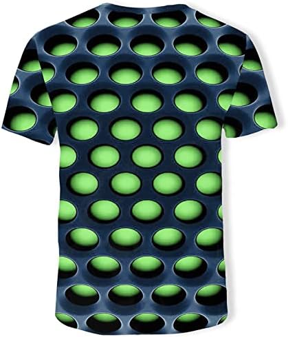 HDDK MENS ROLLOWTY MARTS SUTHER SHORTS SHEEVE ERVER TEE TOPS 3D COOL GRAPHIC PRINT SLIM FIT MOTEY STRIET MART