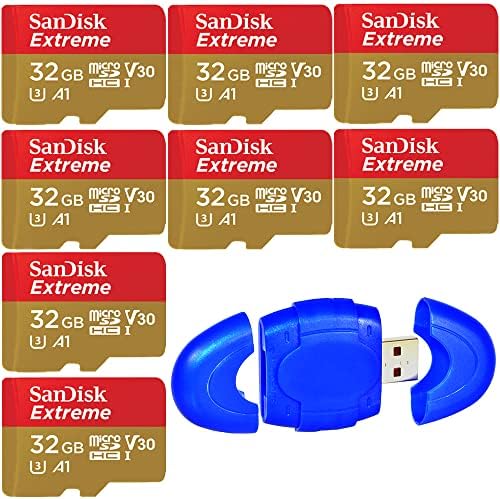 Sandisk 32gb Micro SDHC Екстремна Мемориска Картичка-SDSQXAF-032G-GN6MN
