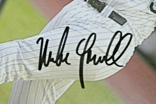 Луис Кастило Мајк Лоуел го потпиша 2002 година, сите starвездени постер Флорида Марлинс w/JSA COA - автограмирани фотографии од MLB
