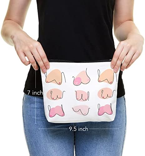 Смешни Шминка Торба Подарок За Жени Пријатели | Симпатична Подароци За Сестра Шминка Патент Торбичка Торба Козметички Патување