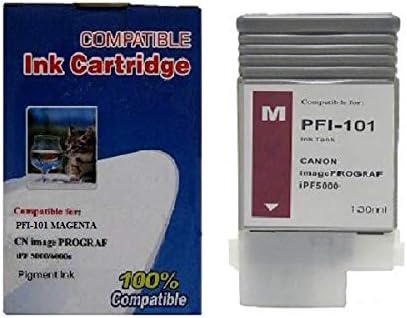 Idvivid Colors PFI-101 Компатибилна замена за касети со мастило за Canon PFI-101 PFI-103 за IPF5100, IPF6100, IPF6200 печатачи