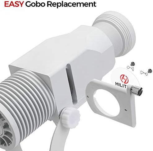 Подготвување на LED лого Gobo Projector 1500 Lumens Projector Projector Logo Light light, вклучувајќи бесплатно стакло Gobo за проект