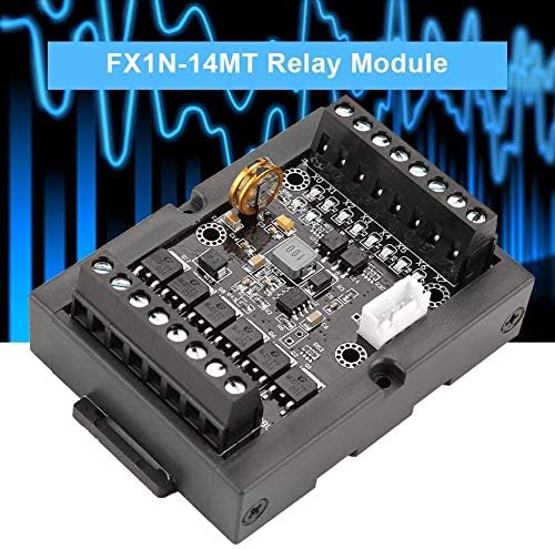 Jf-xuan реле модул, вграден табла за индустриска контрола PLC PLC FX1N-14MT Програмибилен модул за одложување на релето со релето на школка