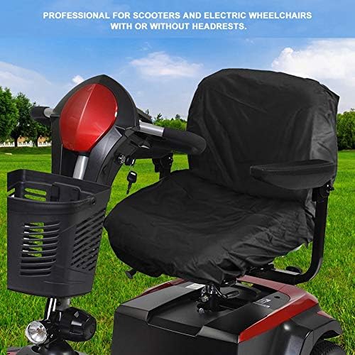 Лејдишоу Мобилност Скутер Покритие, Електрични Инвалидски Колички Покрие Професионални Водоотпорен Скутер Седиште Покритие За Електрични