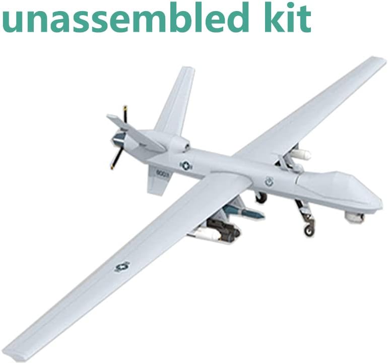 MOUDOAUER 1:32 Хартија US MQ-9 Reaper UAV 3D авион модел на авиони модел Симулација на авијација наука изложба модел колекција