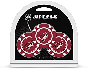 Team Golf NHL Adult-Uniisex 3 Pack Golf Chip Ball Markers