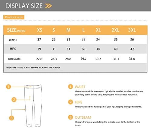 AfpanqZ женски хеланки за јога непречено панталони за компресија за спортски спортски задникот задникот меки високи половини со нозе