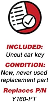 Клучна опција Без Клуч Далечински Фоб Несечен Клуч За Автомобил За Палење За Џип Либерти, Стратус, Смел GQ43VT17T, 04602260