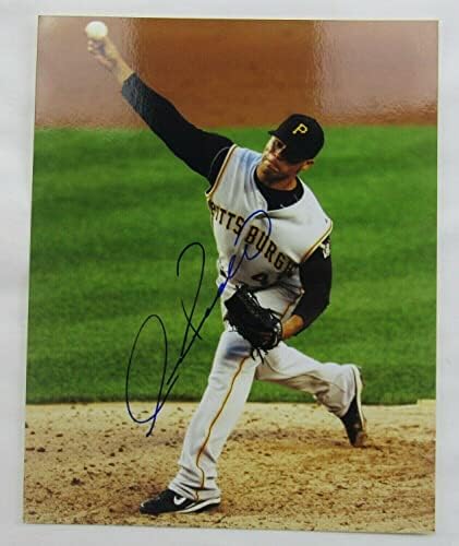 Ian Snell потпиша автоматски автограм 8x10 Photo XIII - автограмирани фотографии од MLB