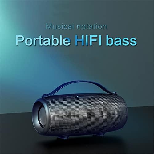 Водоотпорен звучник на FZZDP, водоотпорен преносен мини -колони за звук на звук на звук Hifi Boombox Stereo FM Subvoofer