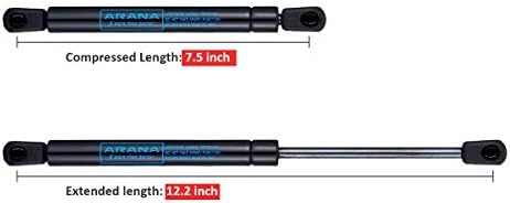Арана 12 инчи 40 килограми гасни реквизити Шок лифт поддржува C16-11028 за алатки за камиони со алатки Weatherguard алатка за алатки се капачиња