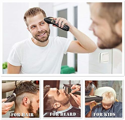Машинки за коса За мажи, Безжични Машинки За Брада За Коса На Полнење, Професионален Електричен Бербер Домашен Комплет За Чешлање