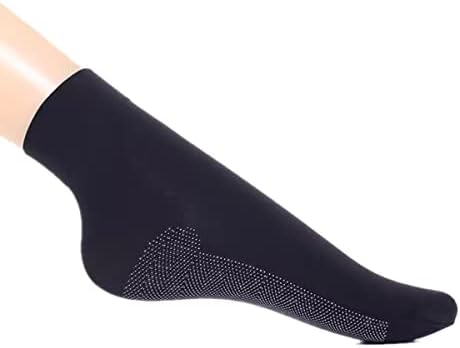Manipepe 10-пар женски глуждови чорапи Обични екипаж чорапи со глуждот високи чорапи