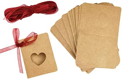 Мафело Крафт ознаки за хартија за подароци, ознаки за занаетчиски ознаки, ознаки за занаетчиска хартија за свадби за уметности,